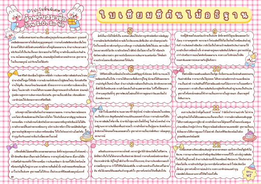 สีชมพู สีเหลือง สีฟ้า น่ารัก การ์ตูน พาสเทล ร้านคาเฟ่ อาหาร ขนม ร้านค้า อินโฟกราฟิก