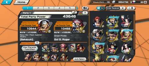 Screenshot 20250323 145528 com.bandainamcoent.opbrww