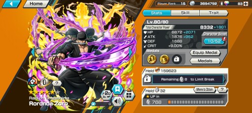 Screenshot 20250323 145518 com.bandainamcoent.opbrww