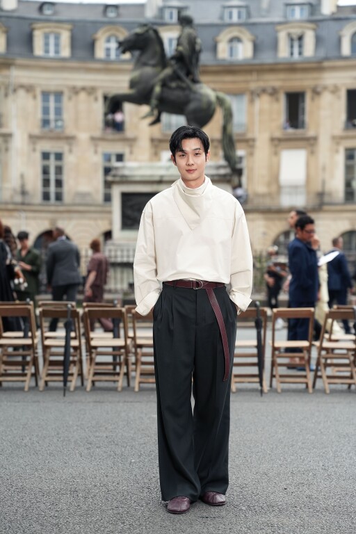 AMI SS26 PHOTOCALL CHOI WOO SHIK