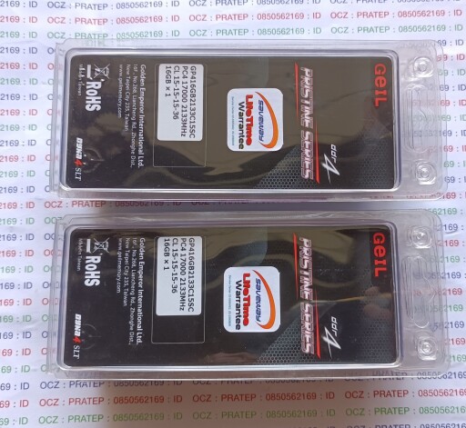 GeIL PRISTINE SERIES DDR4 2133:16GB 3
