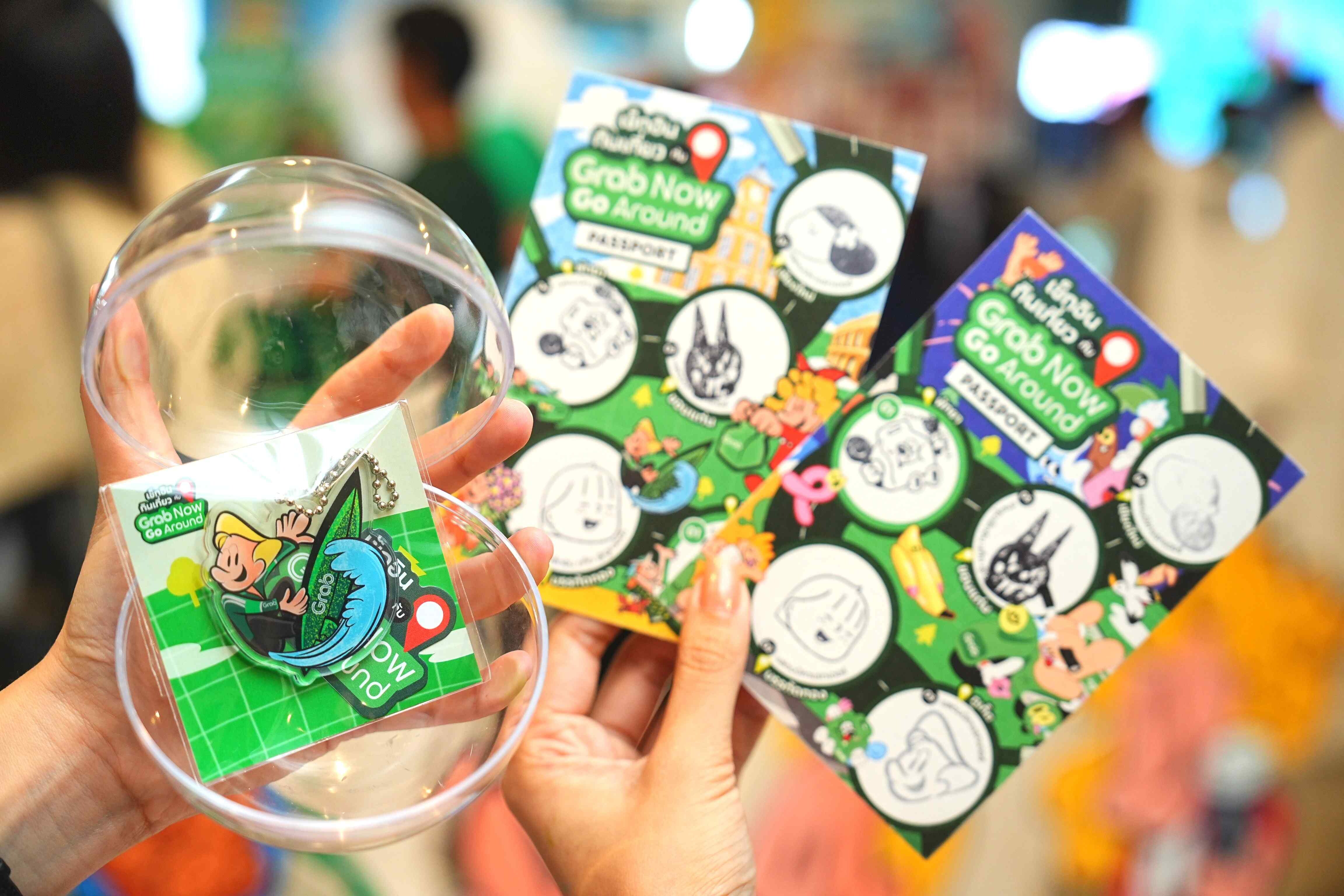 A person holding a bubble with a couple of posters
AI-generated content may be incorrect.